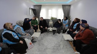 AK Parti Belediye Başkan Adayı Savran’dan ev ziyaretleri