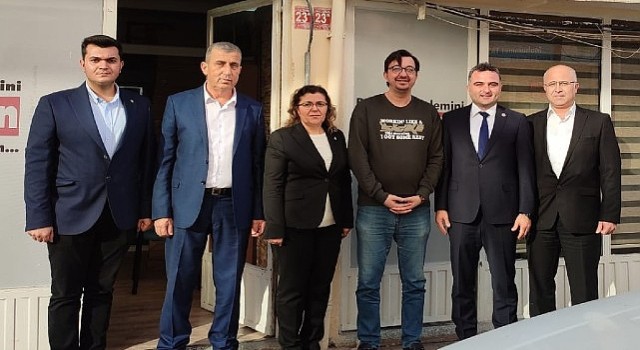 İYİ Parti Burdur Milletvekili Aday Adayı Safa Sönmez’den Gazeteciler Cemiyetine Ziyaret