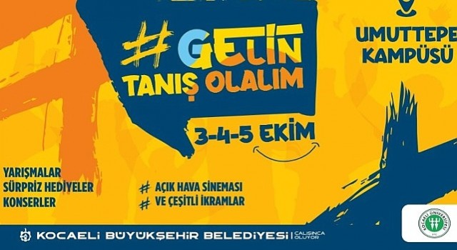 ’Gelin Tanış Olalım’ Etkinliğinde Buluşturacak