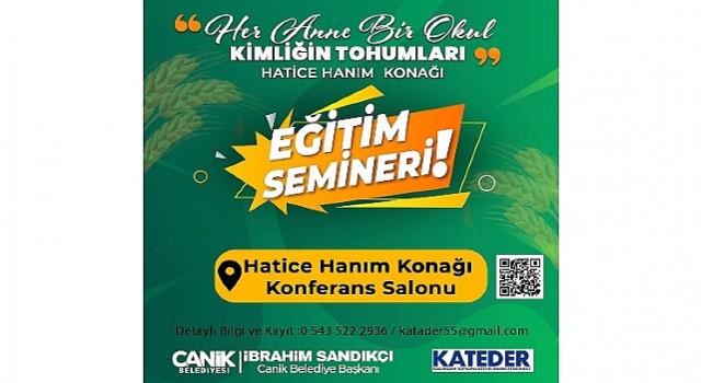 Canik’te Annelere Özel Seminer