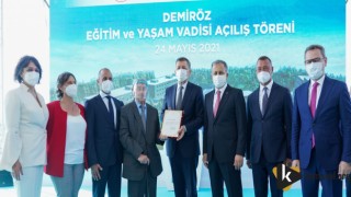 BAKAN SELÇUK, DEMİRÖZ EĞİTİM VE YAŞAM VADİSİ'NİN AÇILIŞINI YAPTI