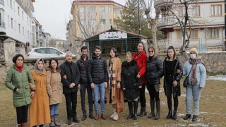 Sivas Belediyesi’nden Kedilere Sıcak Yuva