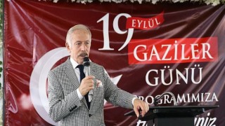 Başkan Aydıner gazilerle buluştu