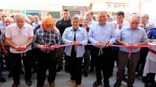 Aydın Büyükşehir Belediye Başkanı Özlem Çerçioğlu Çine Peynir Halı Kapalı Pazar Yeri’nin Açılışına Katıldı