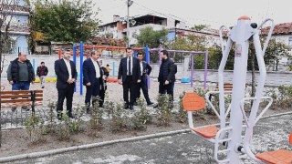 Harmancık ilçesi’nin ilk parkı Osmangazi Belediyesi’nden